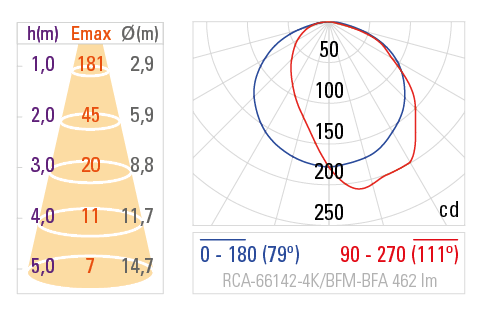 Curva Fotométrica RCA-66142
